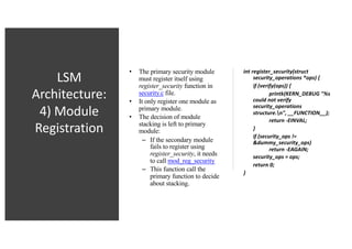 Kernel security Concepts | PDF