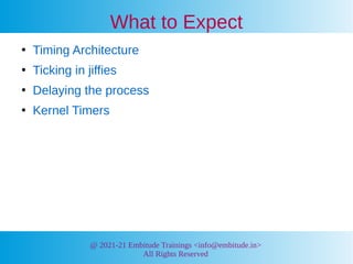 Kernel Timing Management | PDF