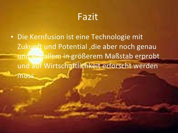 kernfusion referat