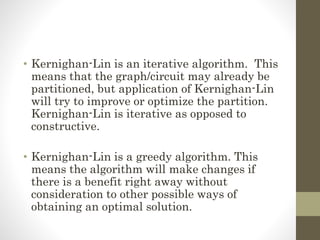 Kernighan lin | PPTX