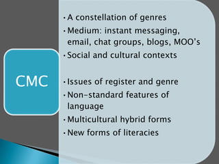An invisible culture of efficiency  in WebCT and other Internet-based communication platforms (Moodle) Notion of Western style efficiency not appropriate tools for international groups of learnersIt values speed, reach, openness, quick response, question/debate and informality in communicationReeder et al (2004)