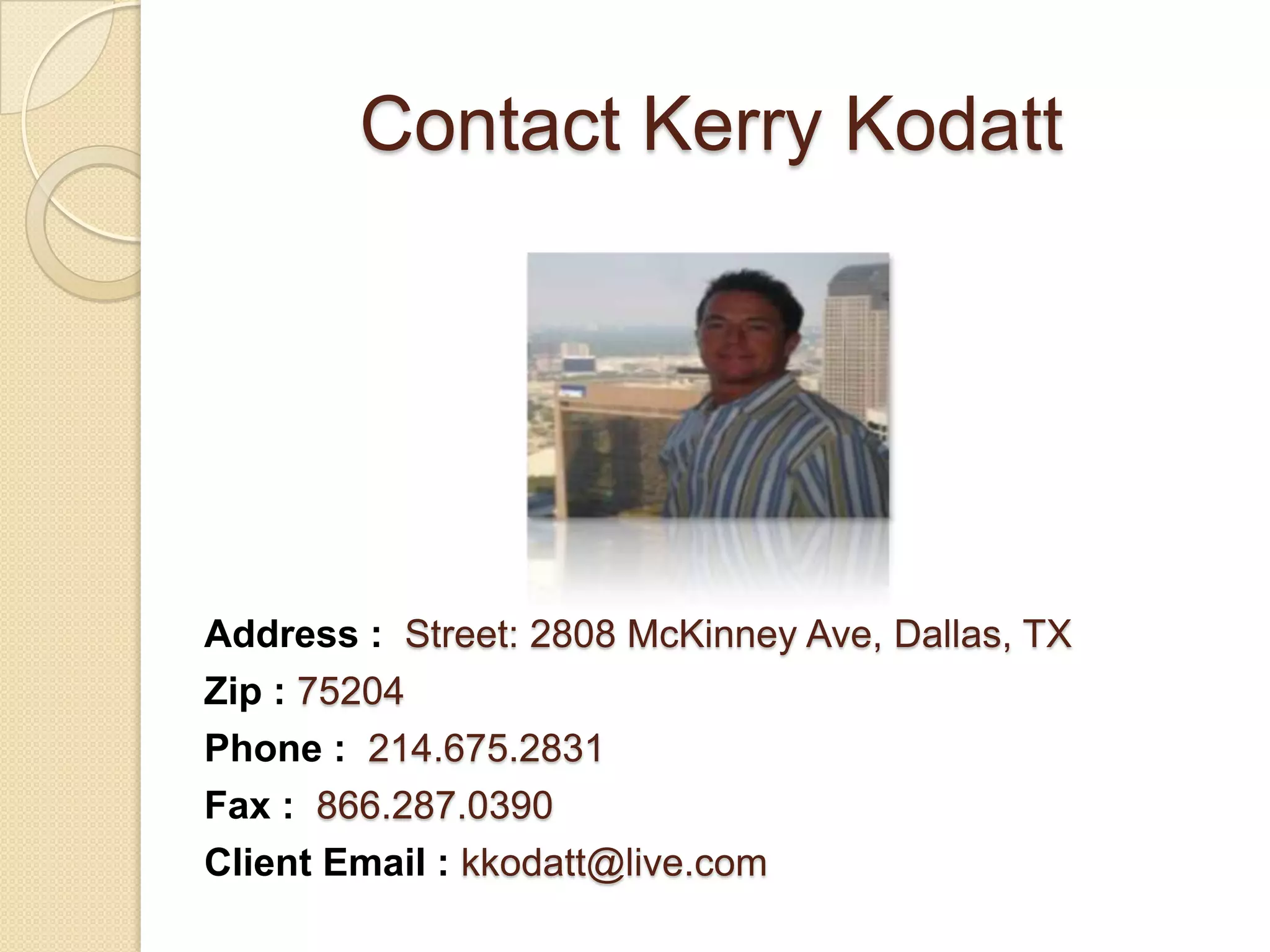 He built new channels and verticals to mine new acquisition revenue for the company. Education Kerry holds a B.S. in Economics and a M.B.A. in Finance from Bellarmine University. He also went to Ministry and received a degree for Biblical Studies. 
