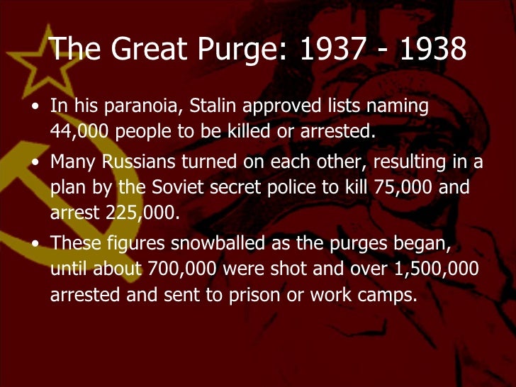 great purge 2,310 words paul e gottfried & richard b spencer (eds) the great purge: the deformation of the conservative movement arlington, va: washington summit. great purge 2,310 words paul e gottfried & richard b spencer (eds) the great purge: the deformation of the conservative movement arlington, va: washington summit.
