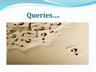 Queries….
 