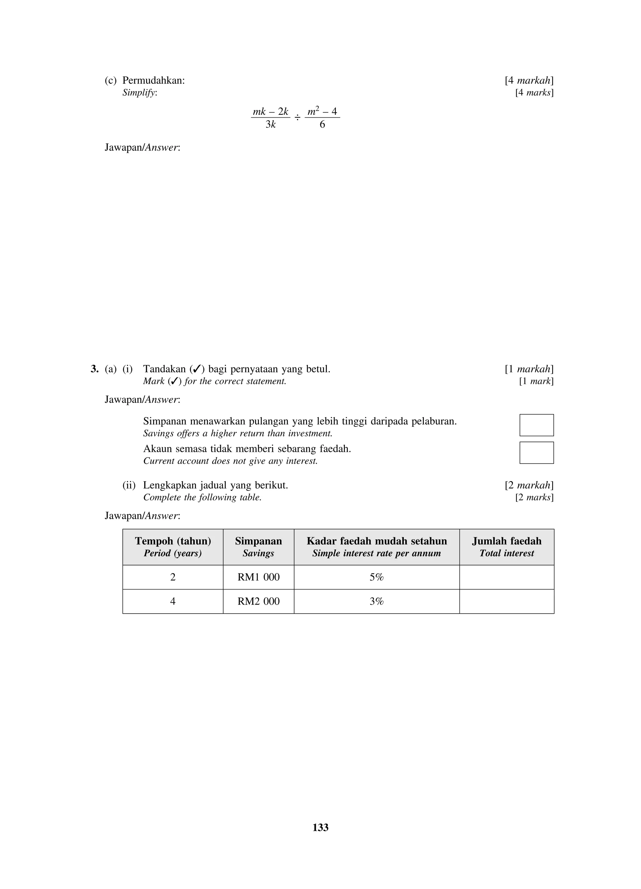 Kertas Model Pt3 Modul Aktiviti Pintar Bestari Matematik1 Pdf