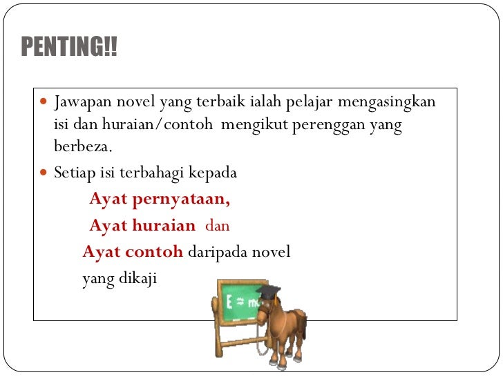 Contoh Soalan Teknik Plot Novel Silir Daksina - Dernier c