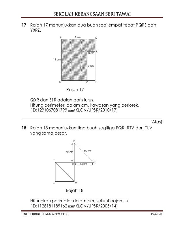 Kertas 2 Ruang Dua Matra
