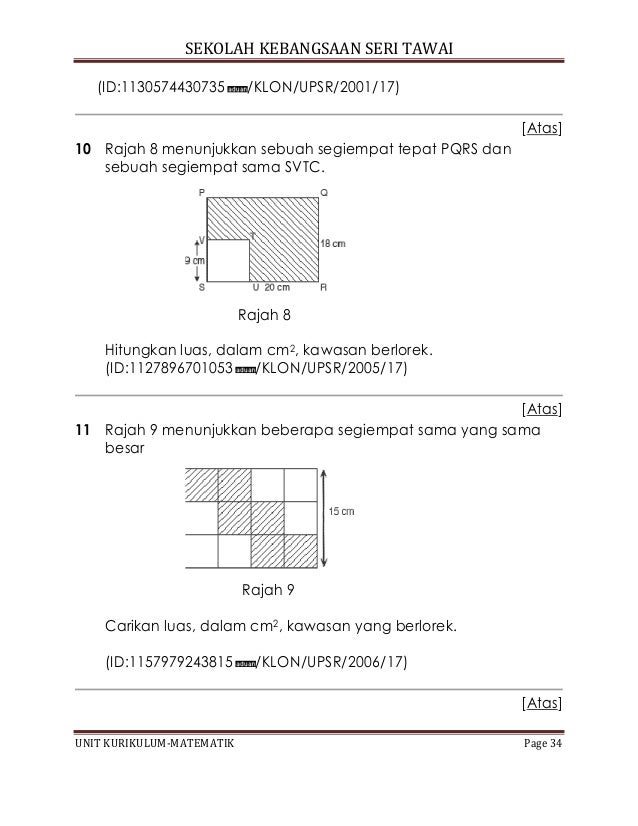 Kertas 2 Ruang Dua Matra