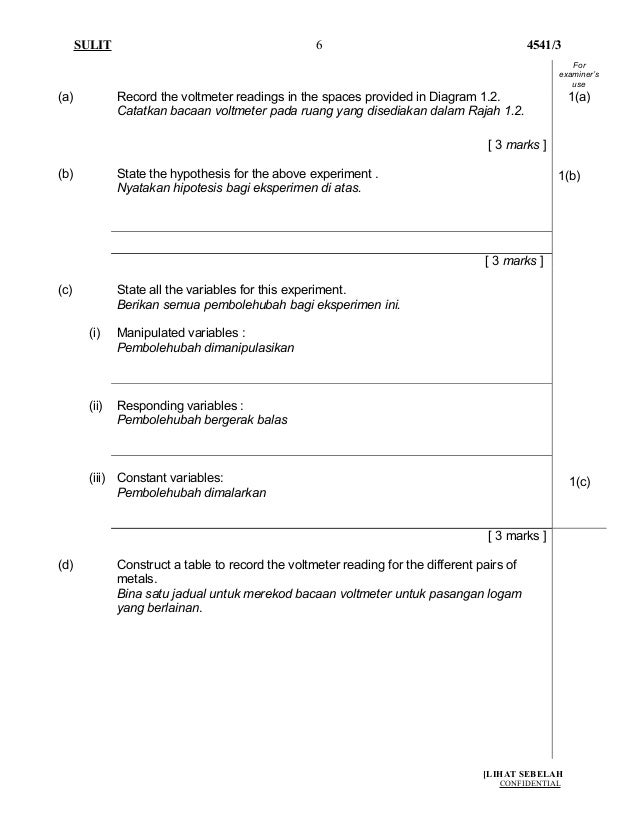 Kertas 3 soalan