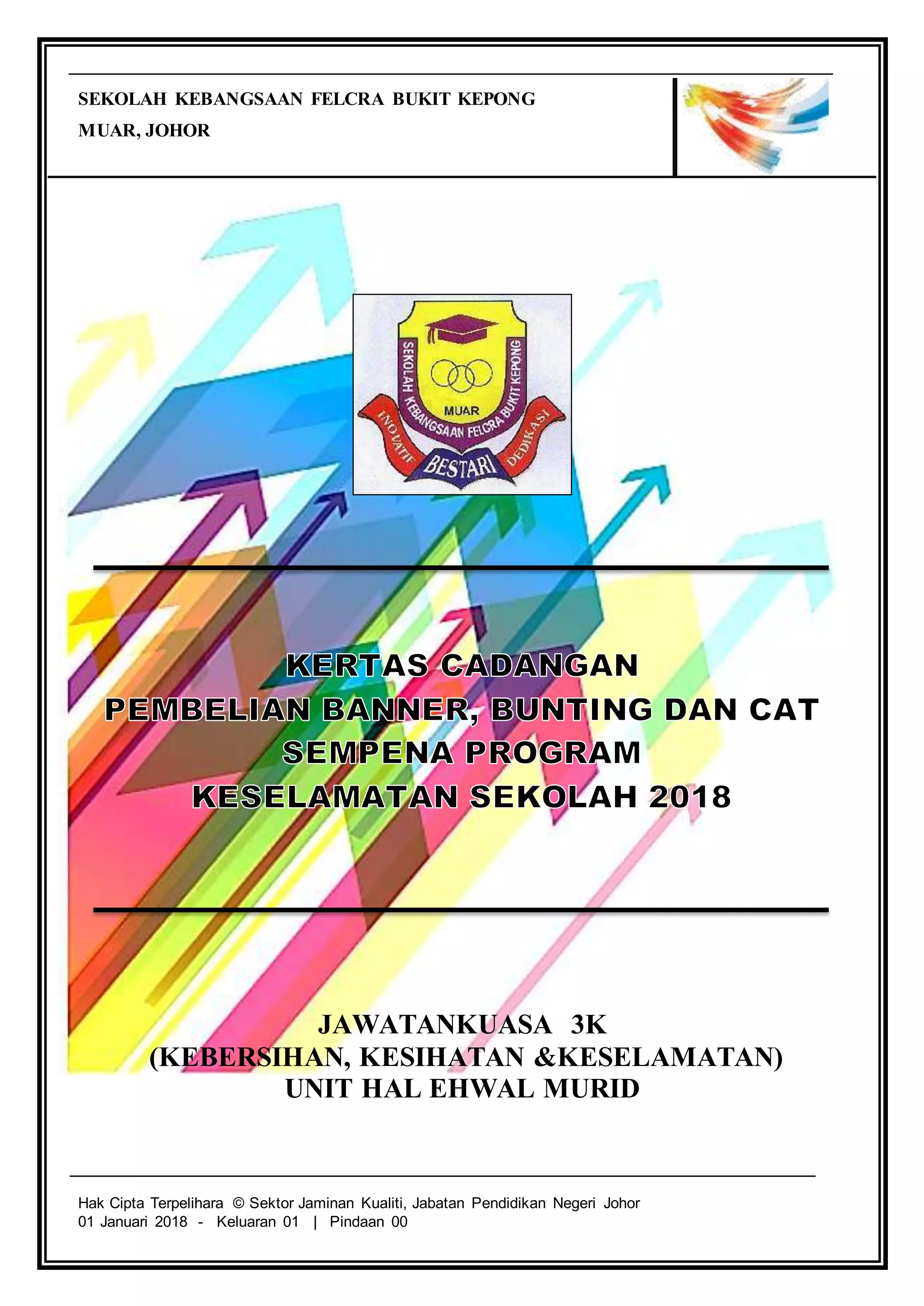 Contoh Situasi dan Anggaran Kos Rekaan Banner