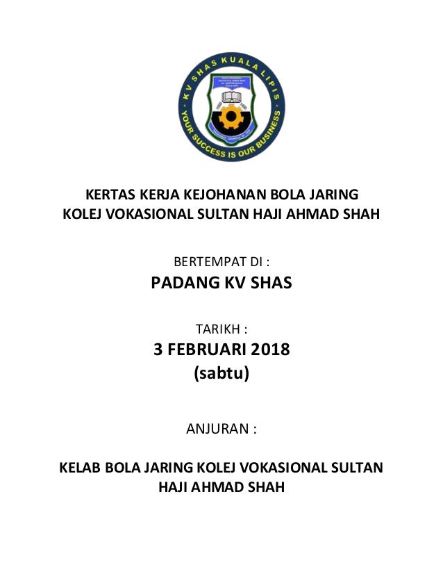 Kertas kerja bola jaring latest