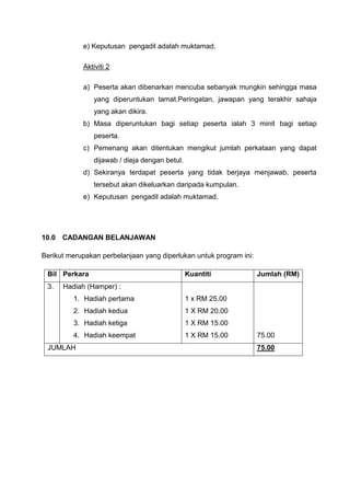 Kertas kerja kelab bahasa 2012