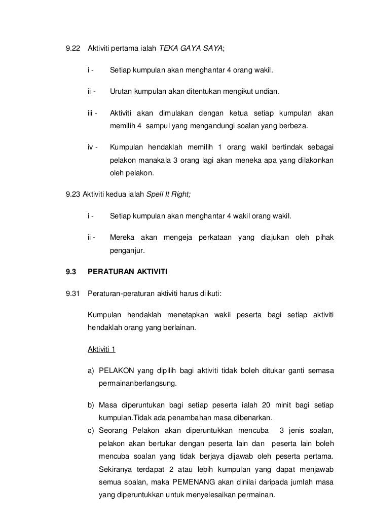 Kertas kerja kelab bahasa 2012