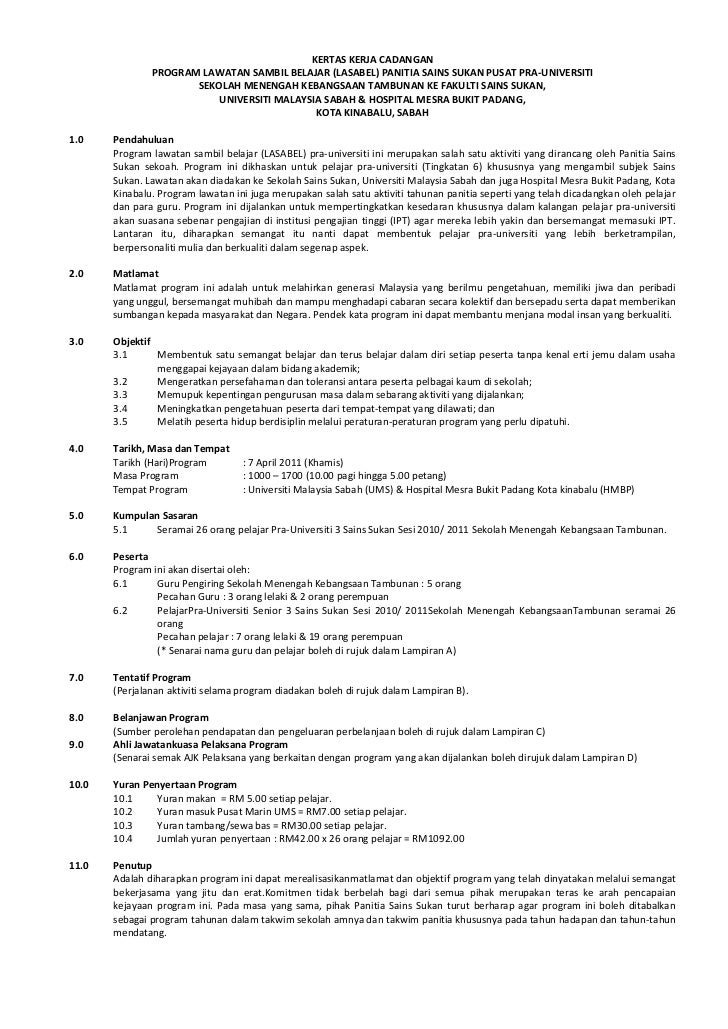 Kertas Kerja