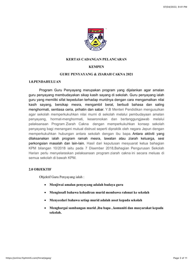KERTAS KERJA PROGRAM GURU PENYAYANG DAN ZIARAH CAKNA SKSL 2021.pdf