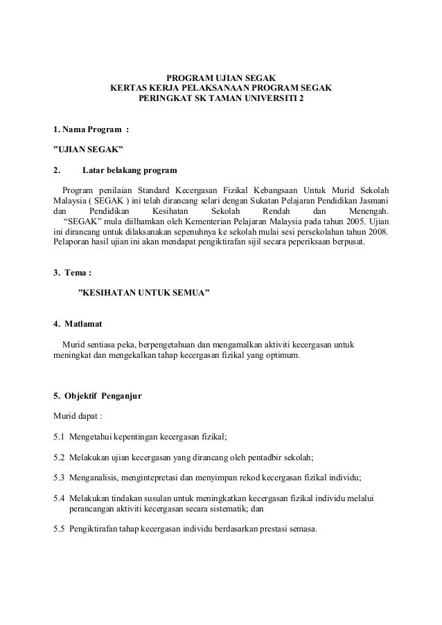 Kertas Kerja Intervensi Segak Blogsegak