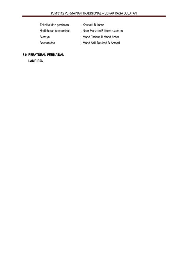 Kertas kerja sepak raga 2014
