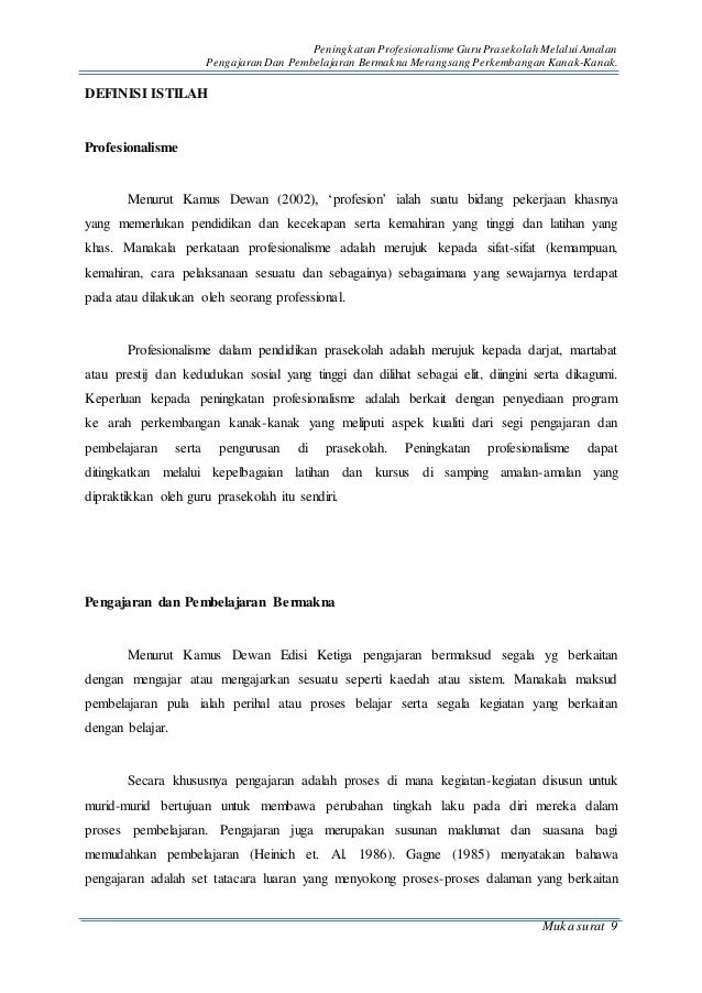 Kertas Konsep Pembelajaran Bermakna