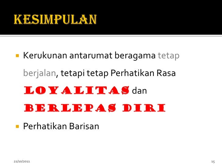 Kerukunan antarumat beragama