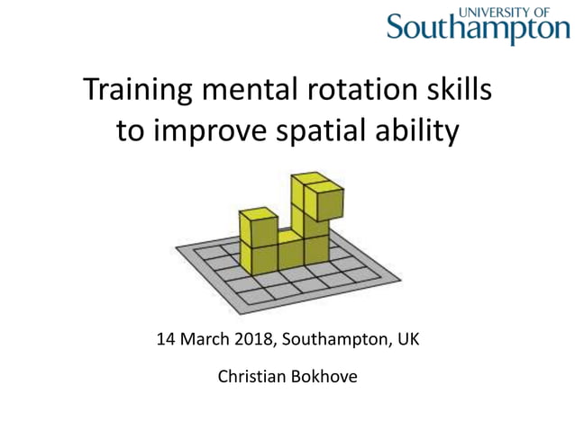 Mental rotation skills | PPT
