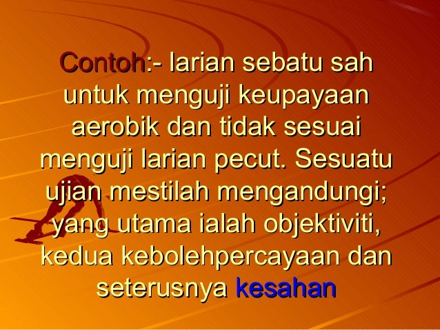 Kesahan kebolehpercayaan (minggu 3)