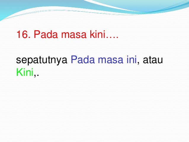 Kesalahan Dalam Karangan