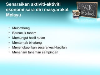 SJH1034 - Kesan sosioekonomi