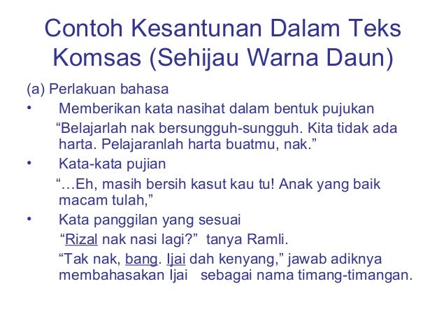 Kesantunan Berbahasa
