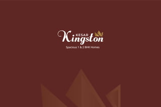 Kesar Kingston Brochure | Kesar Group