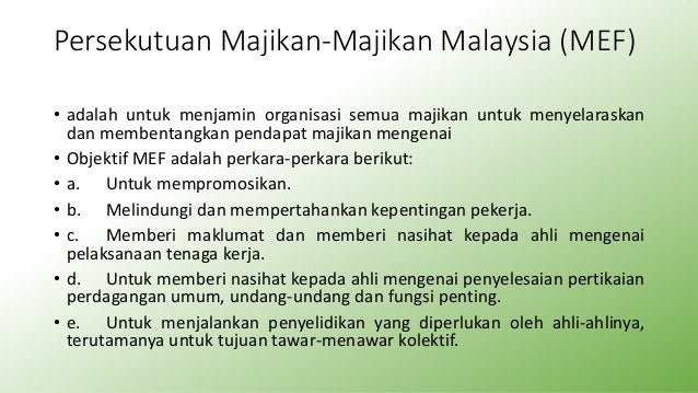 Kesatuan sekerja di Malaysia