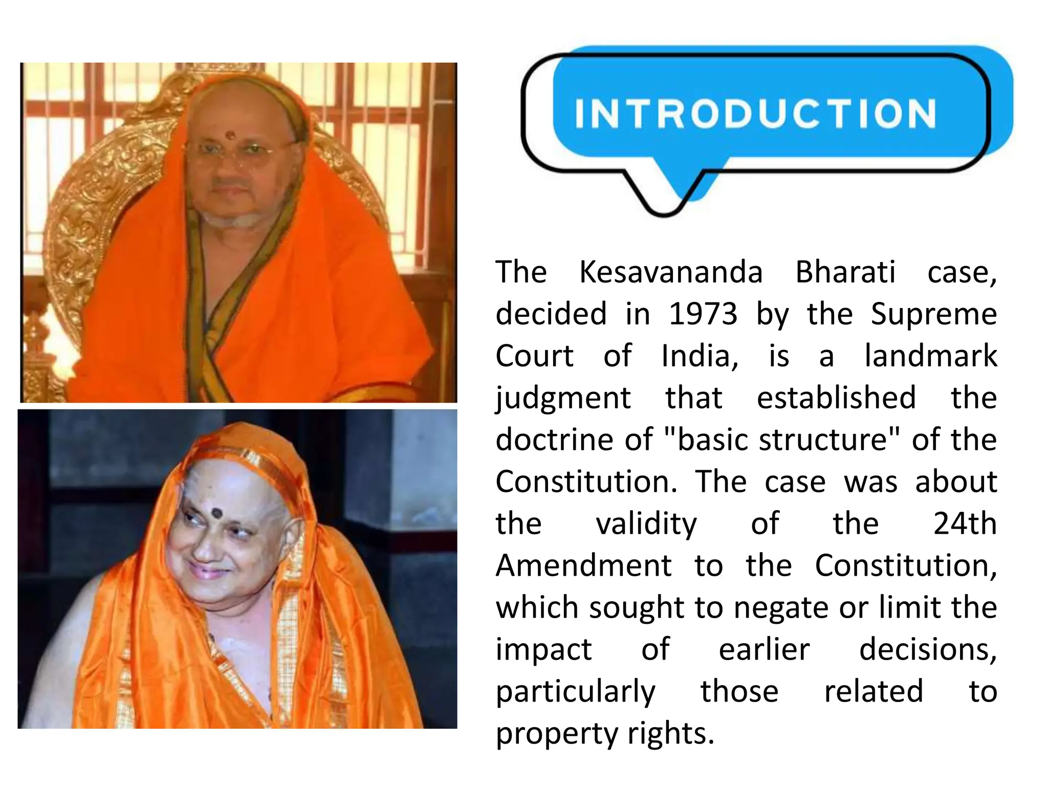 Kesavananda Bharati Case Pptx