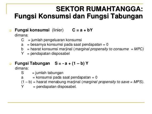 Keseimbangan Pendapatan Nasional Ekonomi
