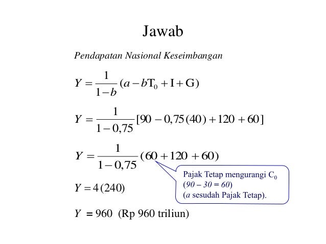 Rumus Pajak Proporsional Matematika Ekonomi - Matematika Dasar