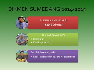 DIKMEN SUMEDANG 2014-2015
 
