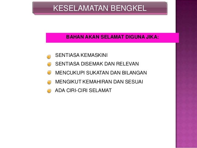 Keselamatan Bengkel KH