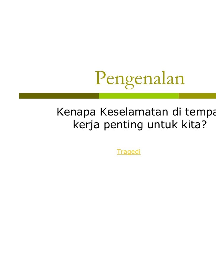 Keselamatan di tempat kerja