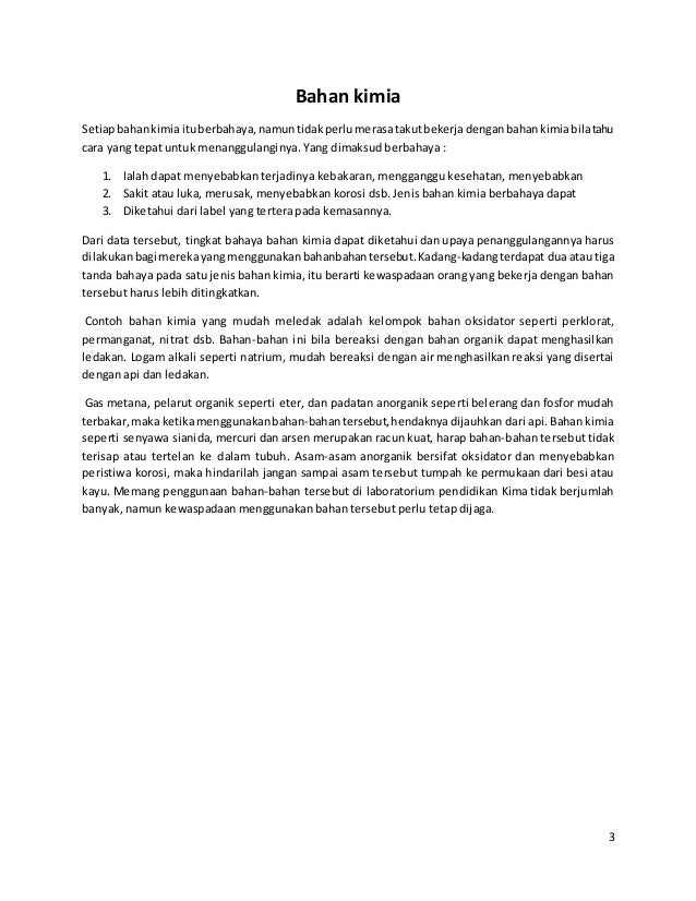 Makalah Tentang Keselamatan kerja di laboratorium biologi