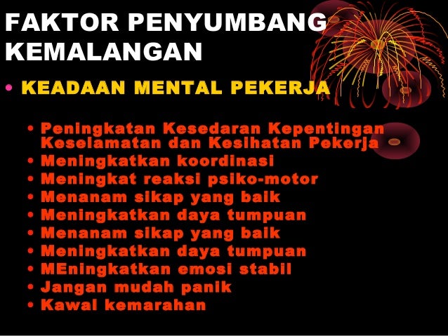 Keselamatan & kesihatan pekerjaan Keselamatan & kesihatan pekerjaan