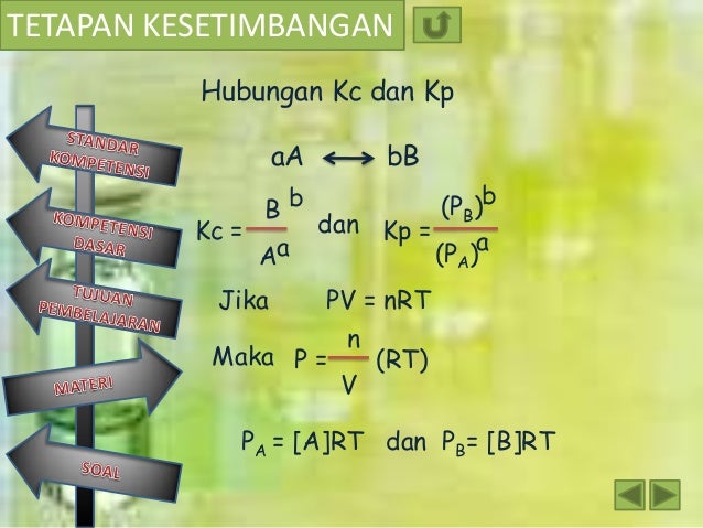 Kesetimbangan Kimia