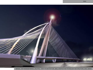 TOPIC




BRIDGES_ SERI WAWASAN BRIDGE_MALAYSIA_ FORTH YR ARCHITECTURE_0828_CONSTRUCTION TECHNOLOGY AND STRUCTURES_BSSA_NMIMS
 