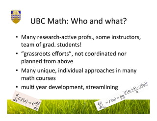 Open textbooks in UBC Math Department | PDF
