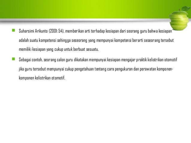 Kesiapan Guru Mengajar