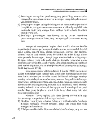 Timbulnya Suatu Penemuan Baru Dalam Masyarakat Didorong Kuat Oleh Faktor Kesiapan kabupaten/ kota kompetisi bidang pelayanan publik