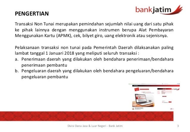 Kesiapan Non Tunai Bjtm