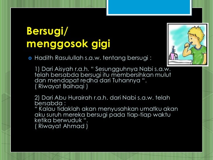 Kesihatan Pergigian Dari Kacamata Islam