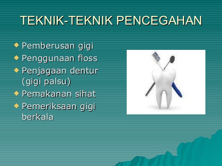 Kesihatan pergigian warga emas