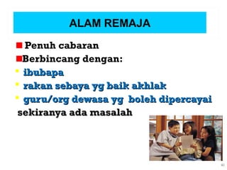 Ceramah Kesihatan Untuk Remaja Perempuan