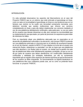 INTRODUCCIÓN
3
 