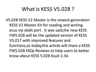 How to Use Kess v2 Ksuite to READ/WRITE file from ECU via OBD2 Diagnostic  Port Mercedes Sprinter 2.2 
