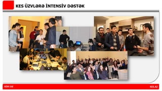 KES ÜZVLƏRƏ İNTENSİV DƏSTƏK
ADA Ltd KES.AZADA Ltd
 